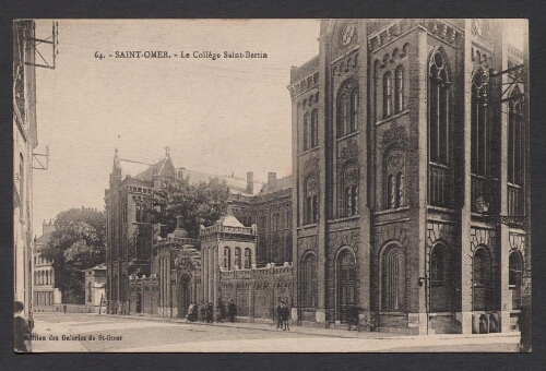 Saint-Omer : Le Collège Saint-Bertin