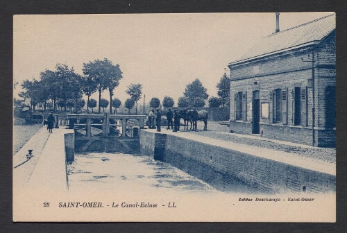 Saint-Omer : Le Canal-Ecluse