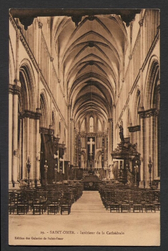 Saint-Omer : Intérieur de la Cathédrale