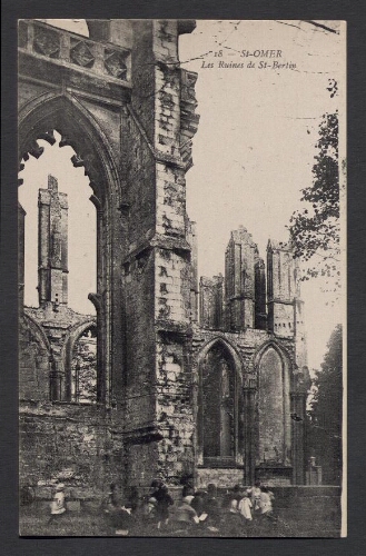 St-Omer : Les Ruines de St-Bertin