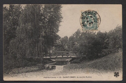 Saint-Omer : Le Jardin Public