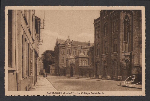 Saint-Omer (P.-de-C.) : Le Collège Saint-Bertin