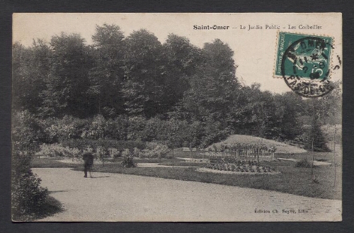 Saint-Omer : Le Jardin Public - Les Corbeilles