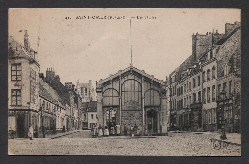 Saint-Omer (P.-de-C.) : Les Halles