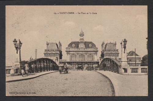 Saint-Omer : Le Pont et la Gare