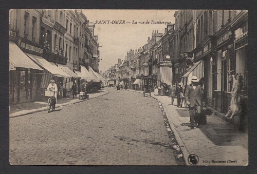 Saint-Omer : La rue de Dunkerque