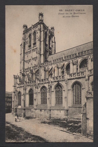 Saint-Omer : Tour de la Basilique Notre-Dame