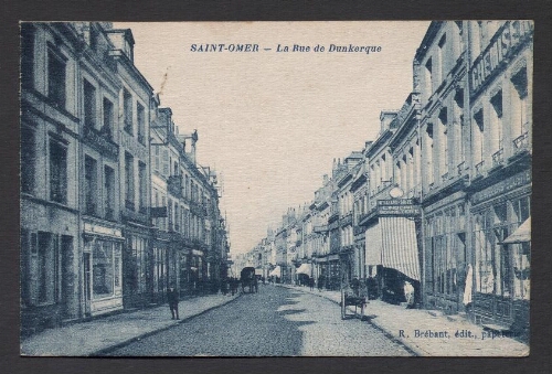 Saint-Omer : La rue de Dunkerque