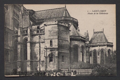 Saint-Omer : Abside de la Cathédrale