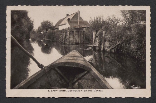 Saint-Omer (Clairmarais) : Un des canaux