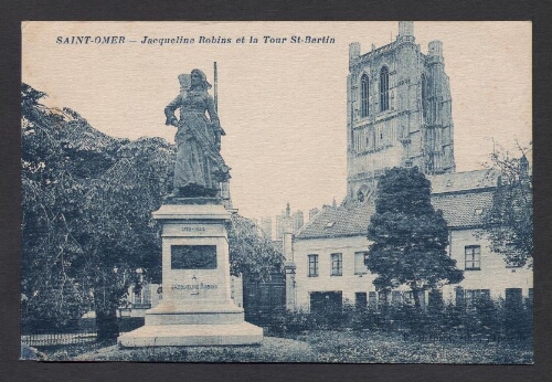 Saint-Omer : Jacqueline Robins et la Tour St-Bertin