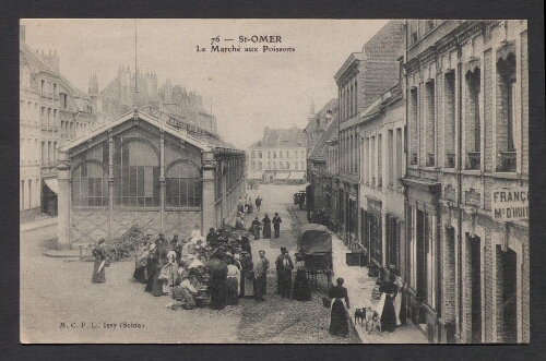 St-Omer : Le Marché aux Poissons