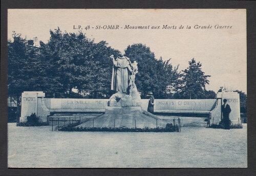 St-Omer : Monument aux Morts de la Grande Guerre