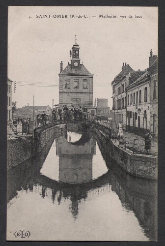 Saint-Omer (P.-de-C.) : Mathurin, vue de face