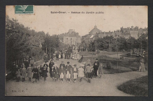 Saint-Omer : Avenue du Jardin public