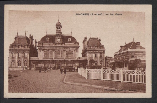 St-Omer (P.-de-C) : La Gare