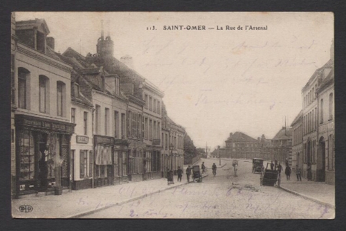 Saint-Omer : La Rue de l'Arsenal