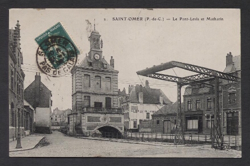 Saint-Omer (P.-de-C.) : Le Pont-Levis et Mathurin