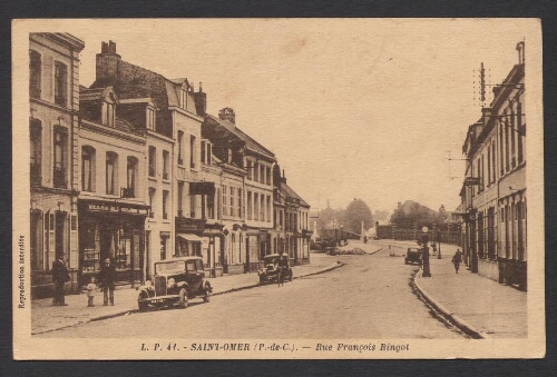 Saint-Omer (P.-de-C.) : Rue François Ringot