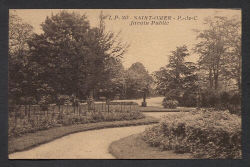Saint-Omer (P.-de-C.) : Jardin public