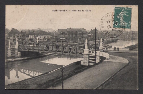 Saint-Omer : Pont de la Gare