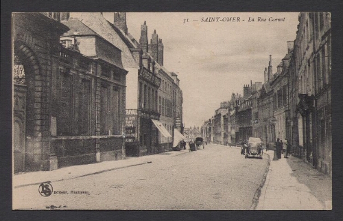 Saint-Omer : La Rue Carnot