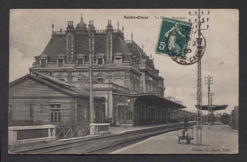 Saint-Omer : La Gare - Intérieur
