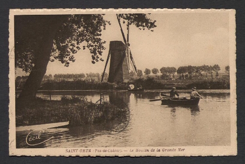 Saint-Omer (P.-de-C.) : Le Moulin de la Grande Mer