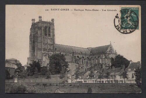 Saint-Omer : Basilique Notre-Dame - Vue Générale