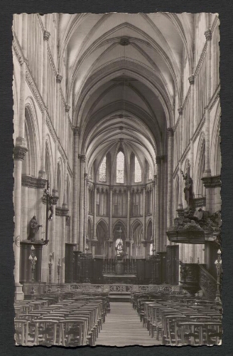 Saint-Omer (P.-de-C.) : Intérieur de l'église Notre-Dame - Interior of Notre Dame's Church