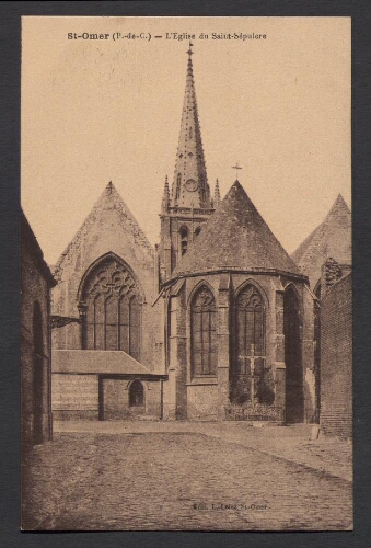 St-Omer (P.-de-C.) : L'Eglise du Saint-Sépulcre