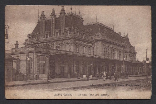 Saint-Omer : La Gare (vue des quais)