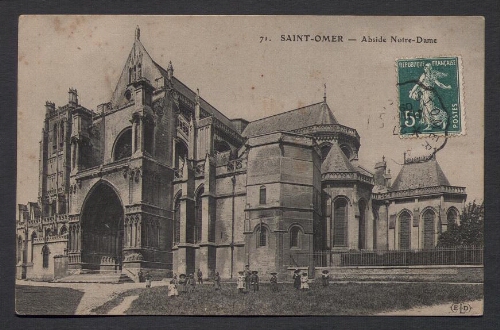 Saint-Omer : Abside Notre-Dame