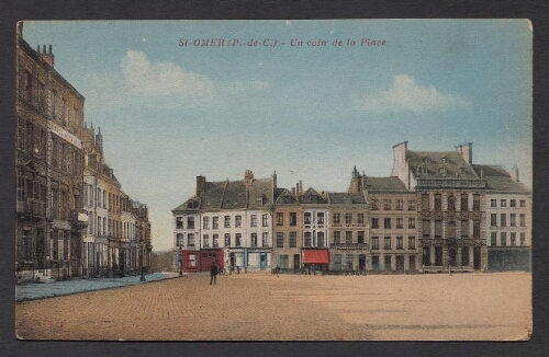 St-Omer (P.-de-C.) : Un coin de la Place