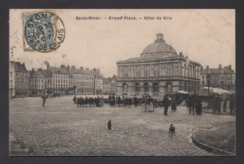 Saint-Omer : Grand'Place - Hôtel de Ville