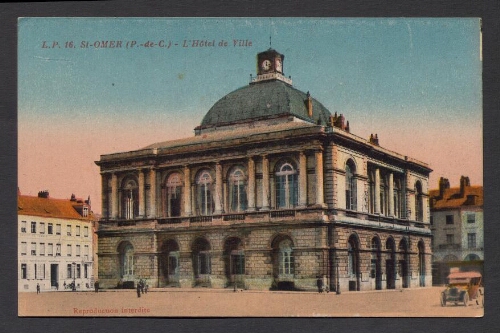 St-Omer (P.-de-C.) : L'Hôtel de Ville