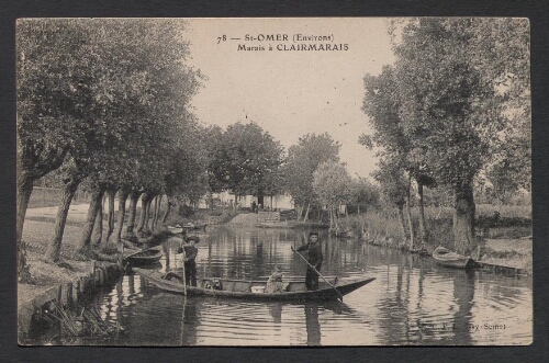 St-Omer (environs) : Marais à Clairmarais