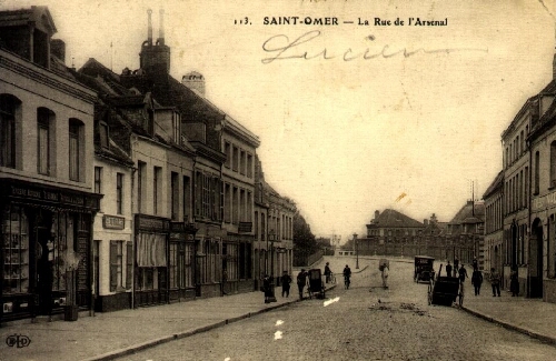 Saint-Omer - La Rue de l'Arsenal