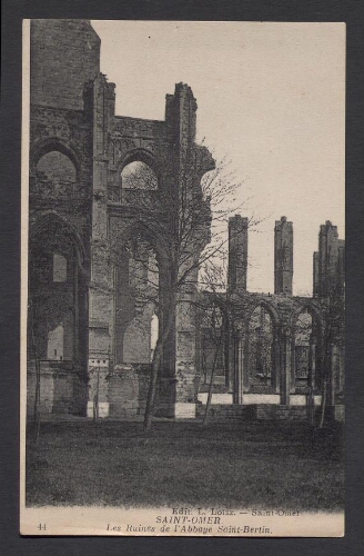Saint-Omer : Les Ruines de l'Abbaye Saint-Bertin