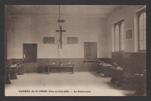 Carmel de St-Omer (P.-de-C.) : Le Réfectoire