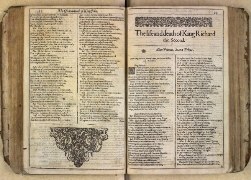 Mr. William Shakespeares Comedies, Histories, & Tragedies. First Folio : published according to the true originall copies