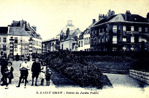 Saint-Omer - Entrée du Jardin Public