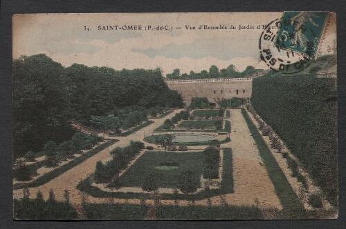 Saint-Omer (P.-de-C.) : Vue d'ensemble du Jardin d'Hiver
