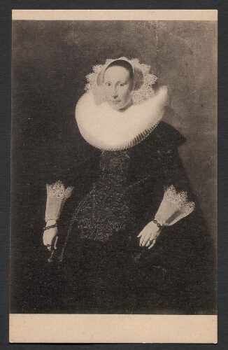 T. de Keyser : Portrait d'Elisabeth Van der Aa