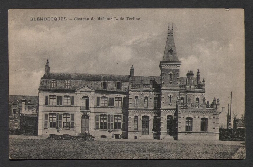 Blendecques : Château de Madame L. de Terline