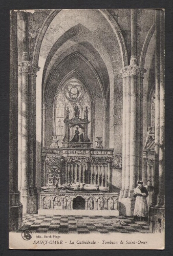 Saint-Omer : La Cathédrale - Tombeau de Saint-Omer