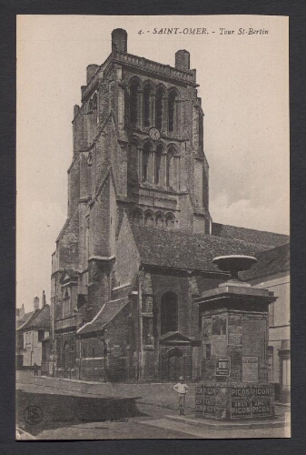 Saint-Omer : Tour St-Bertin [sic]