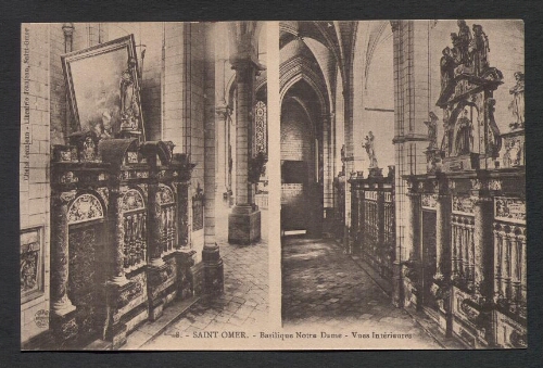 Saint-Omer : Basilique Notre-Dame - Vues intérieures