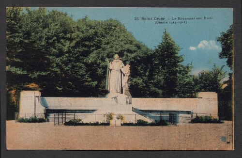 Saint-Omer : Le Monument aux Morts (Guerre 1914-1918)