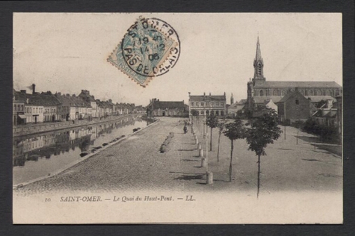 Saint-Omer : Le Quai du Haut-Pont